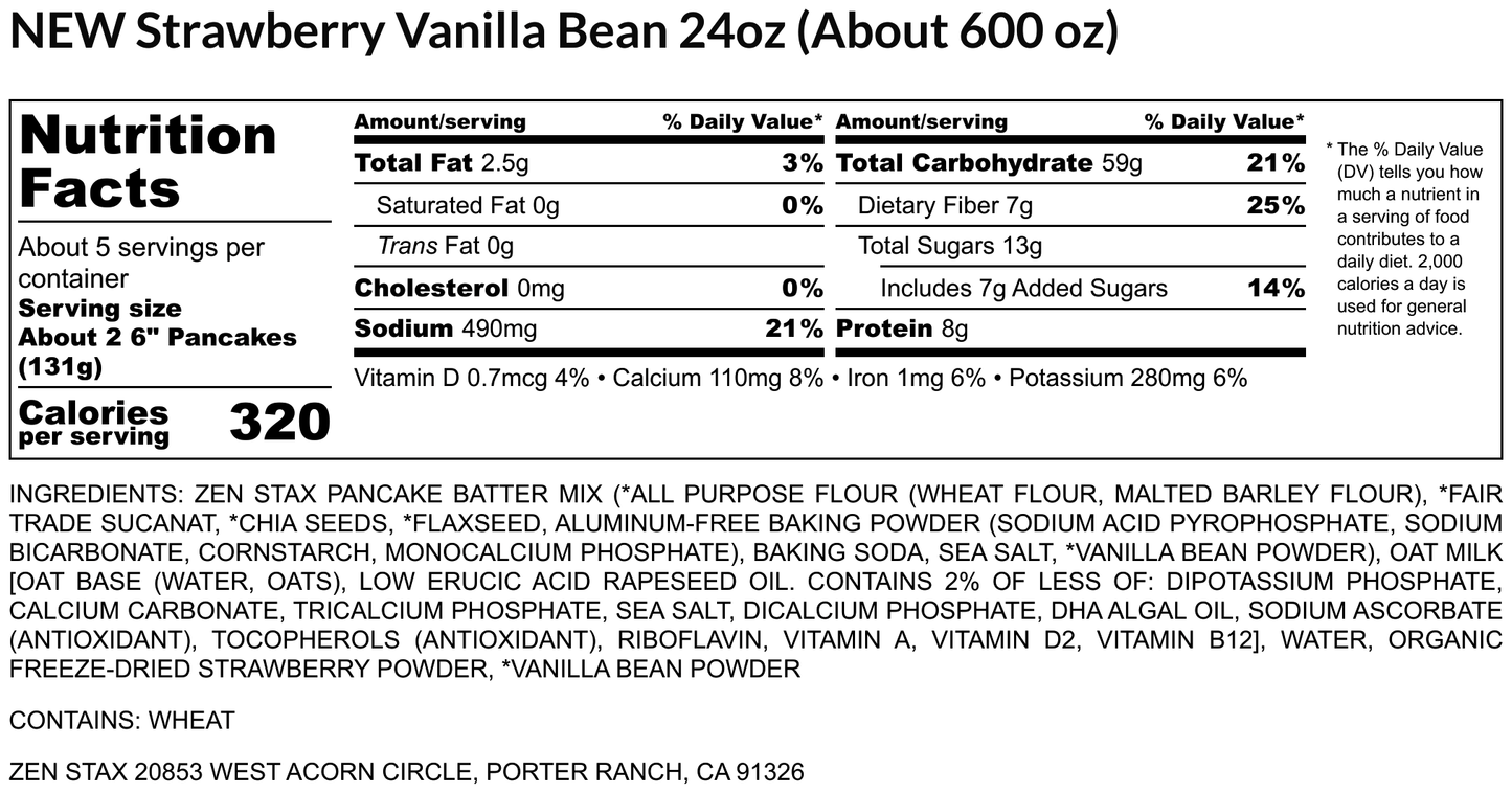 Strawberry Vanilla Bean